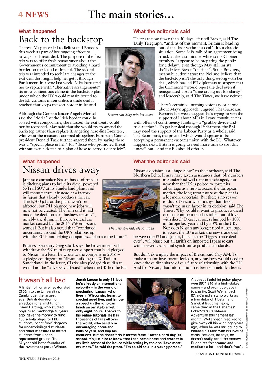 The Week Preview Pages