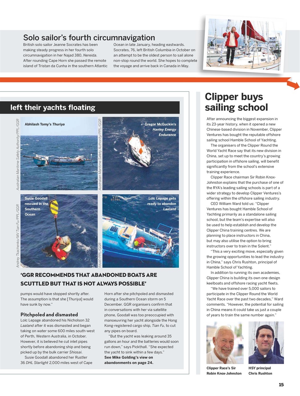 Yachting World Preview Pages