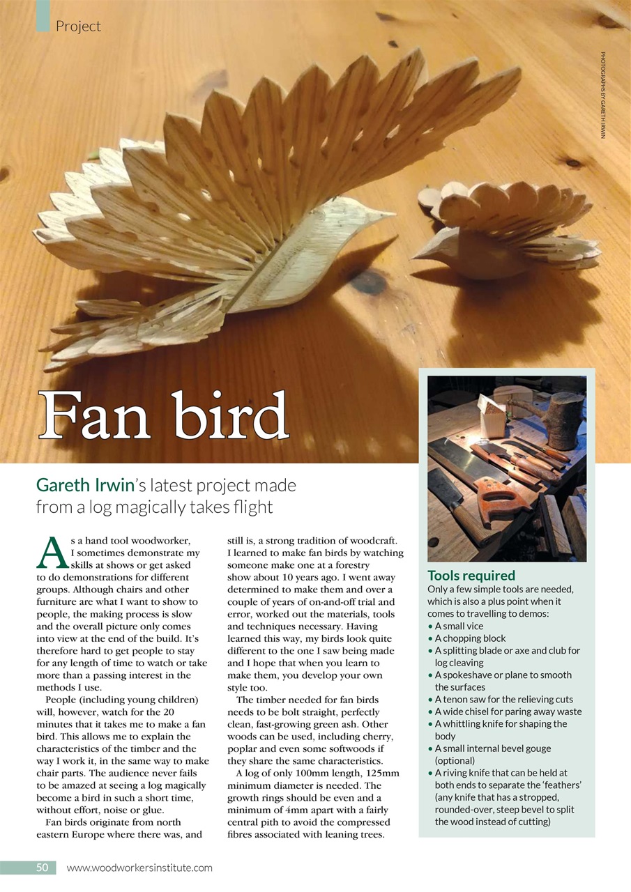 Woodworking Crafts Magazine Preview Pages