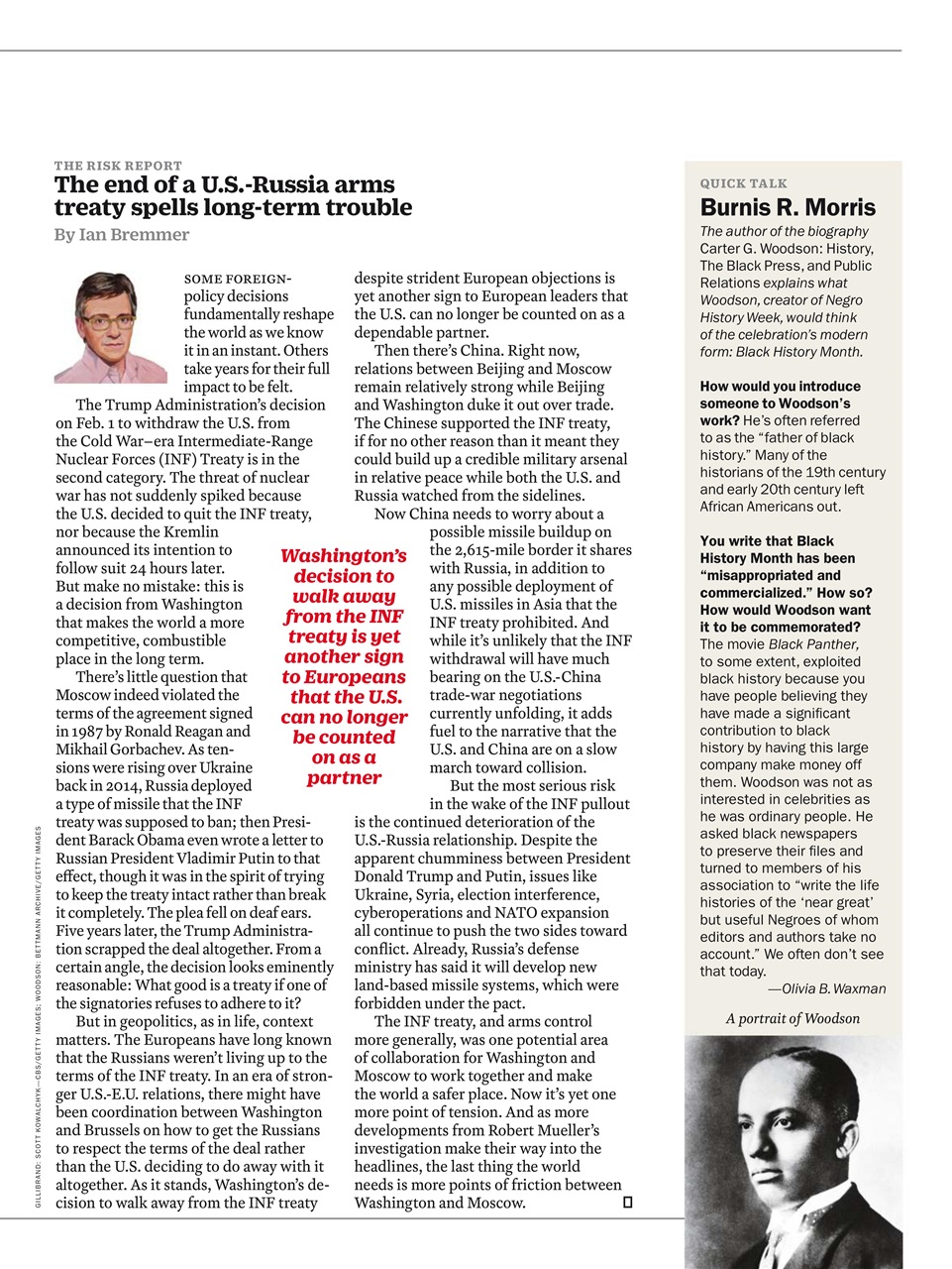 TIME Magazine Europe Preview Pages