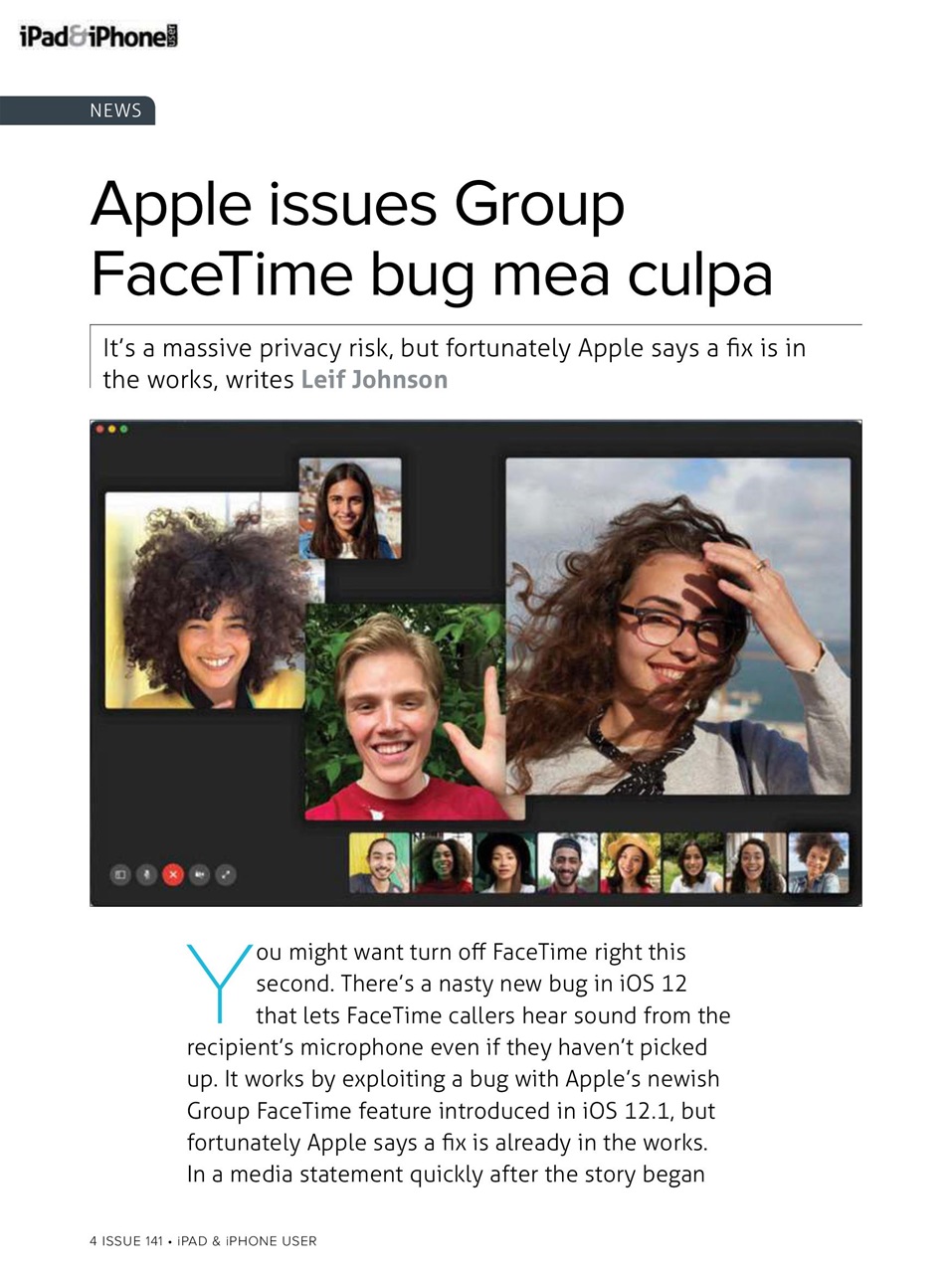 iPad and iPhone User Preview Pages