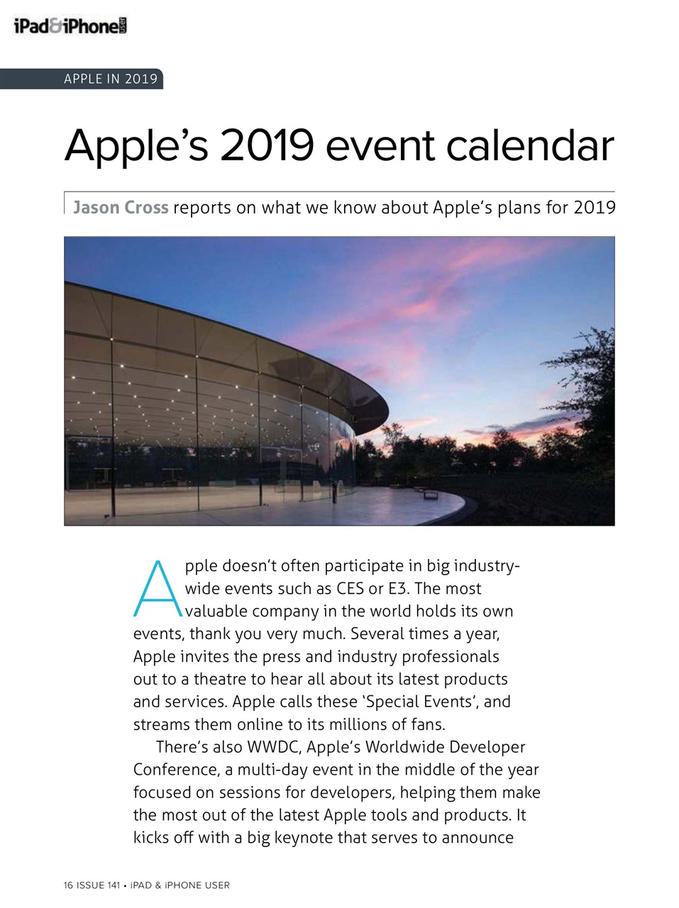 iPad and iPhone User Preview Pages
