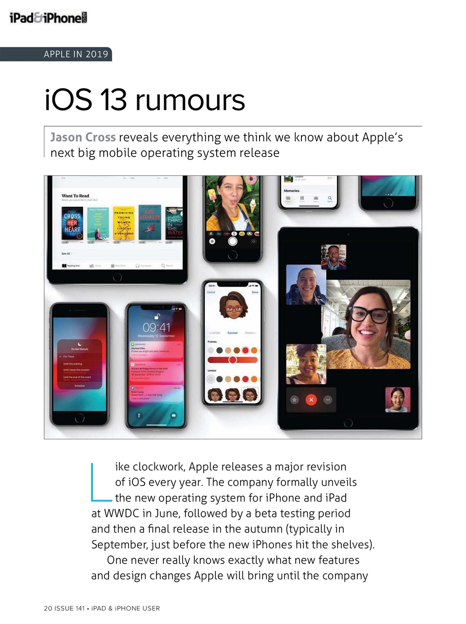 iPad and iPhone User Preview Pages