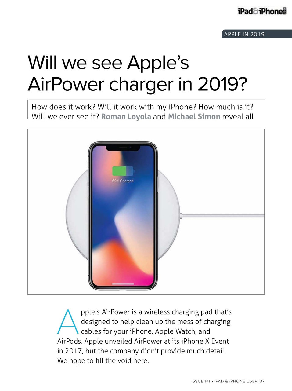 iPad and iPhone User Preview Pages