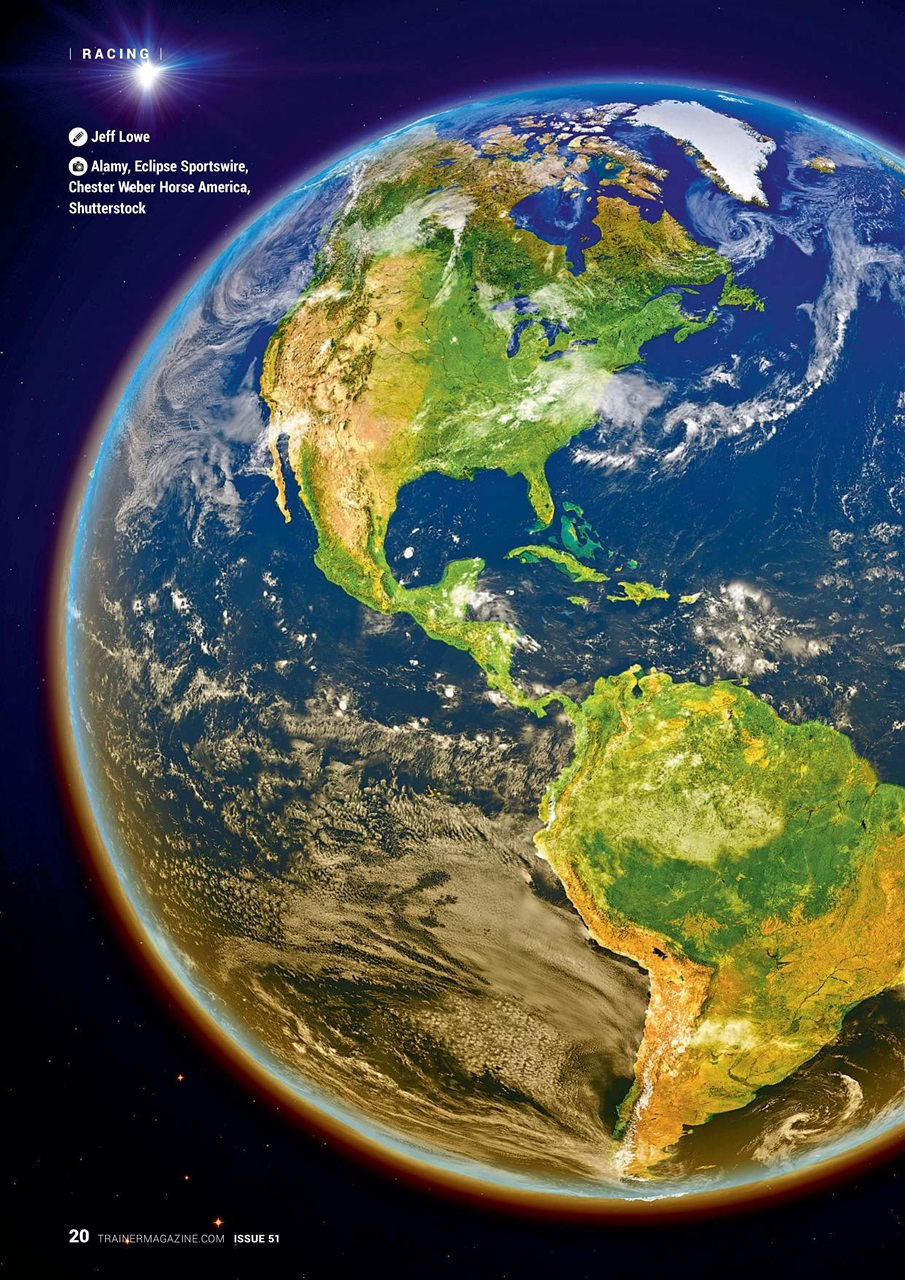 North American Trainer Magazine - horse racing Preview Pages