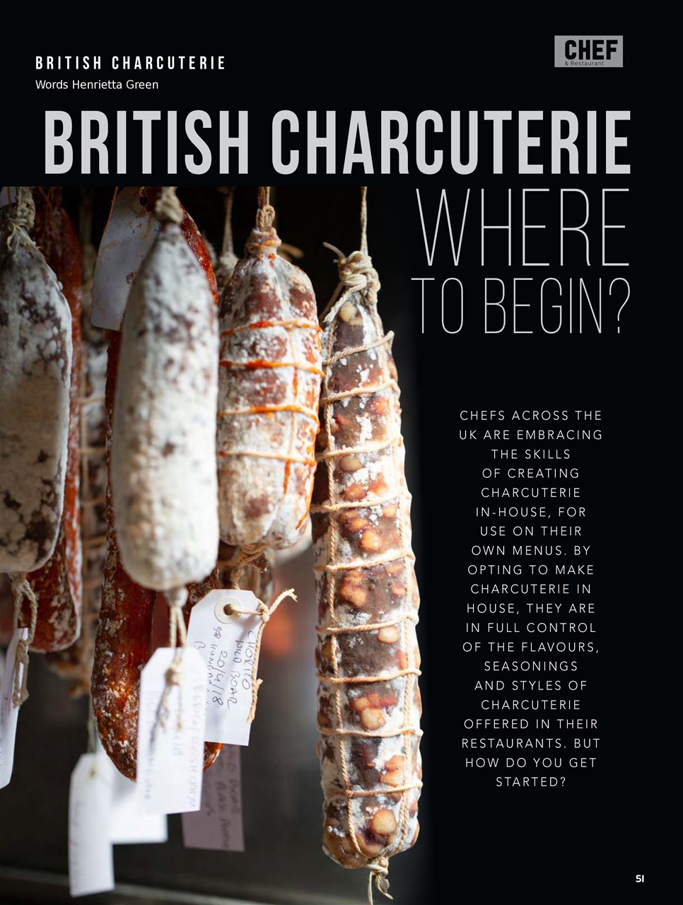 Chef & Restaurant Magazine Preview Pages