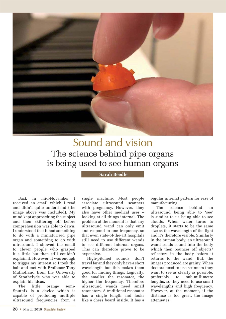 Organists' Review Preview Pages