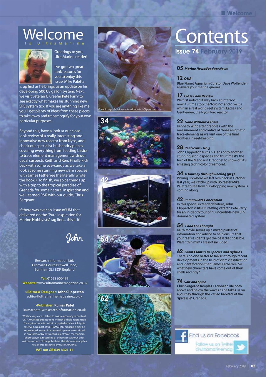 UltraMarine Magazine Preview Pages