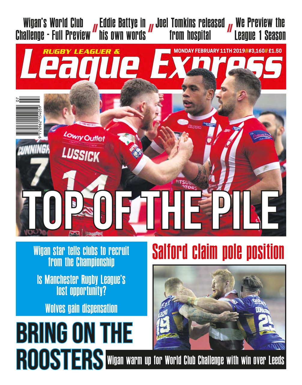 League Express Preview Pages