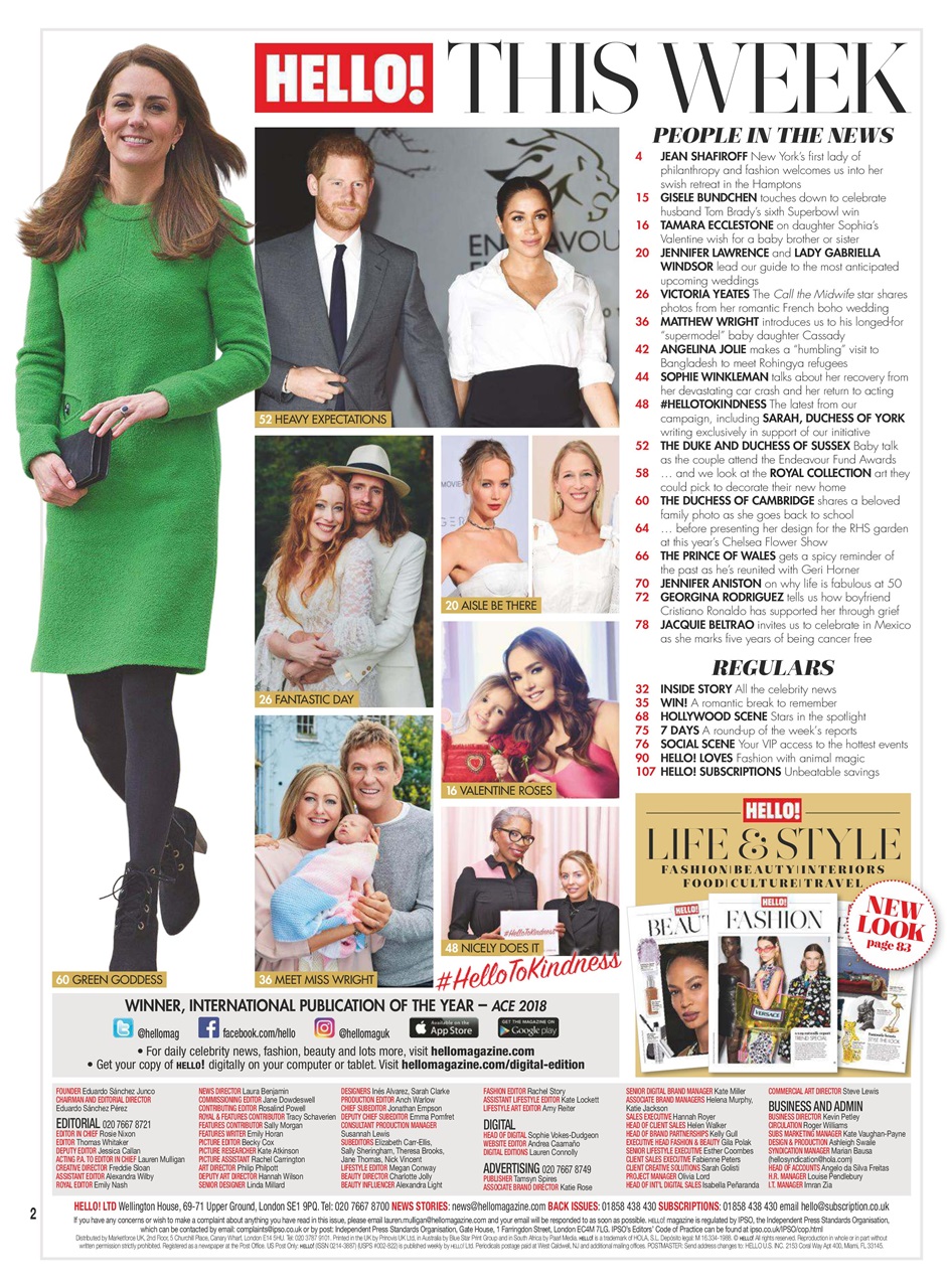 Hello! Magazine Preview Pages