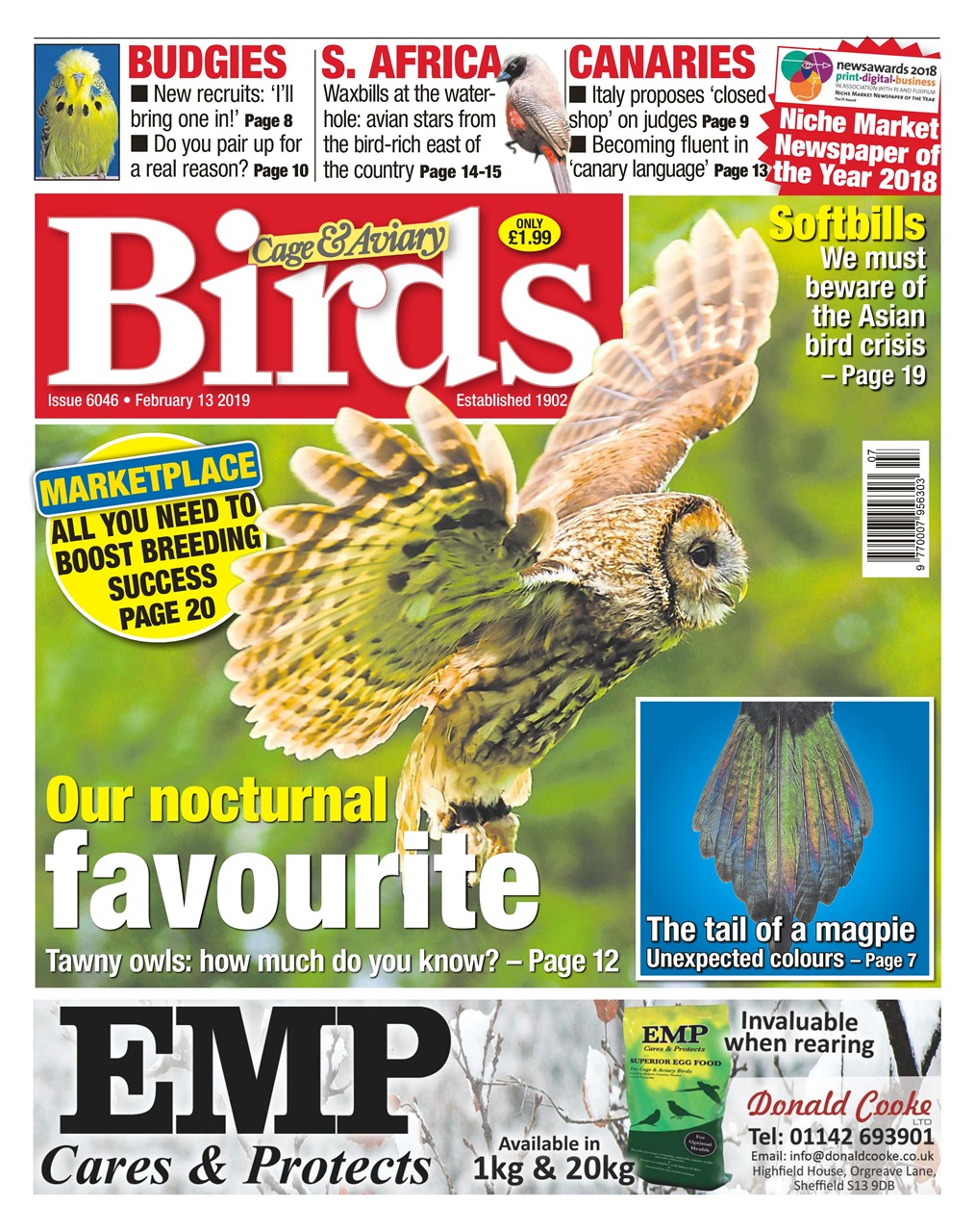 Cage & Aviary Birds Preview Pages