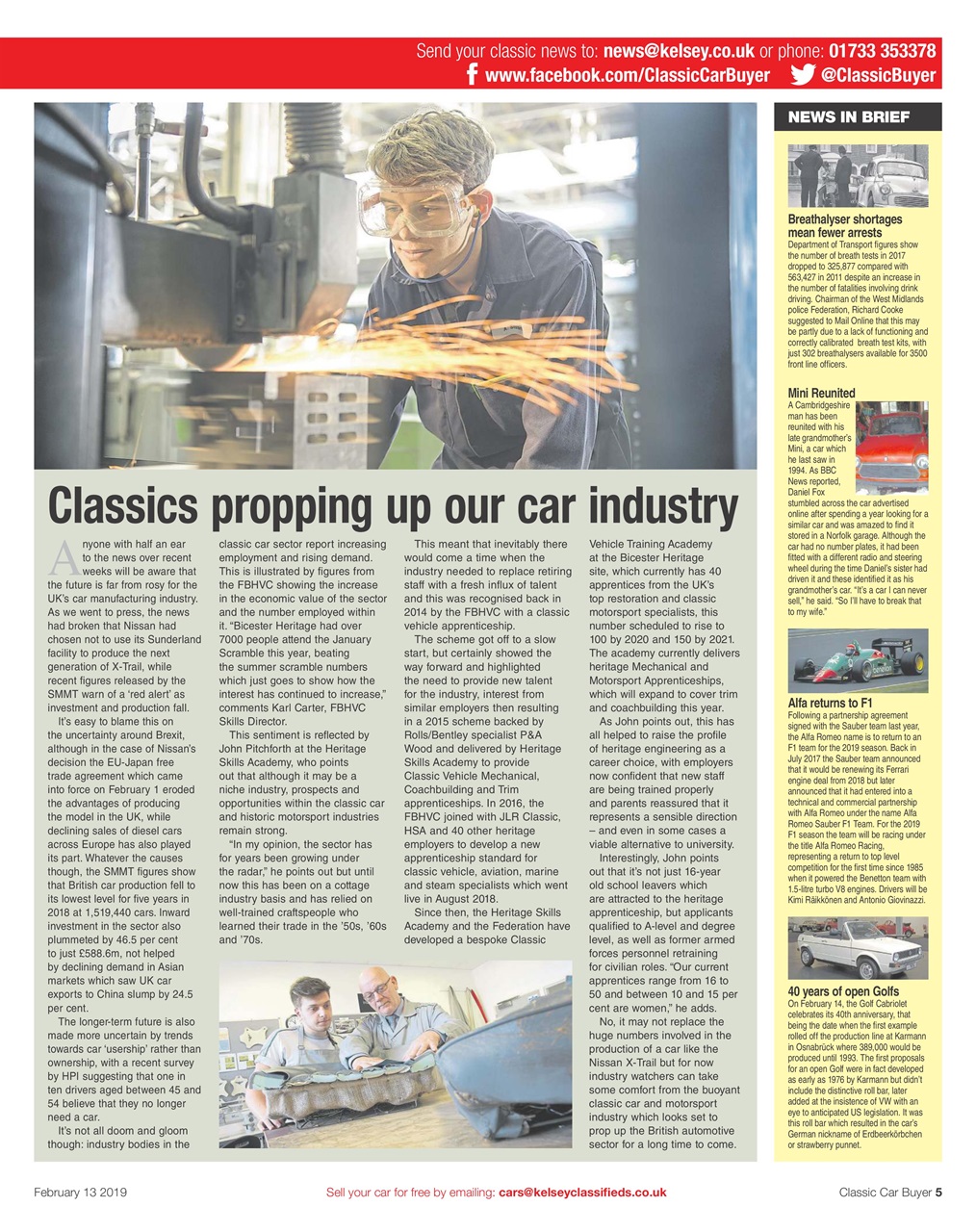 Classic Car Buyer Preview Pages