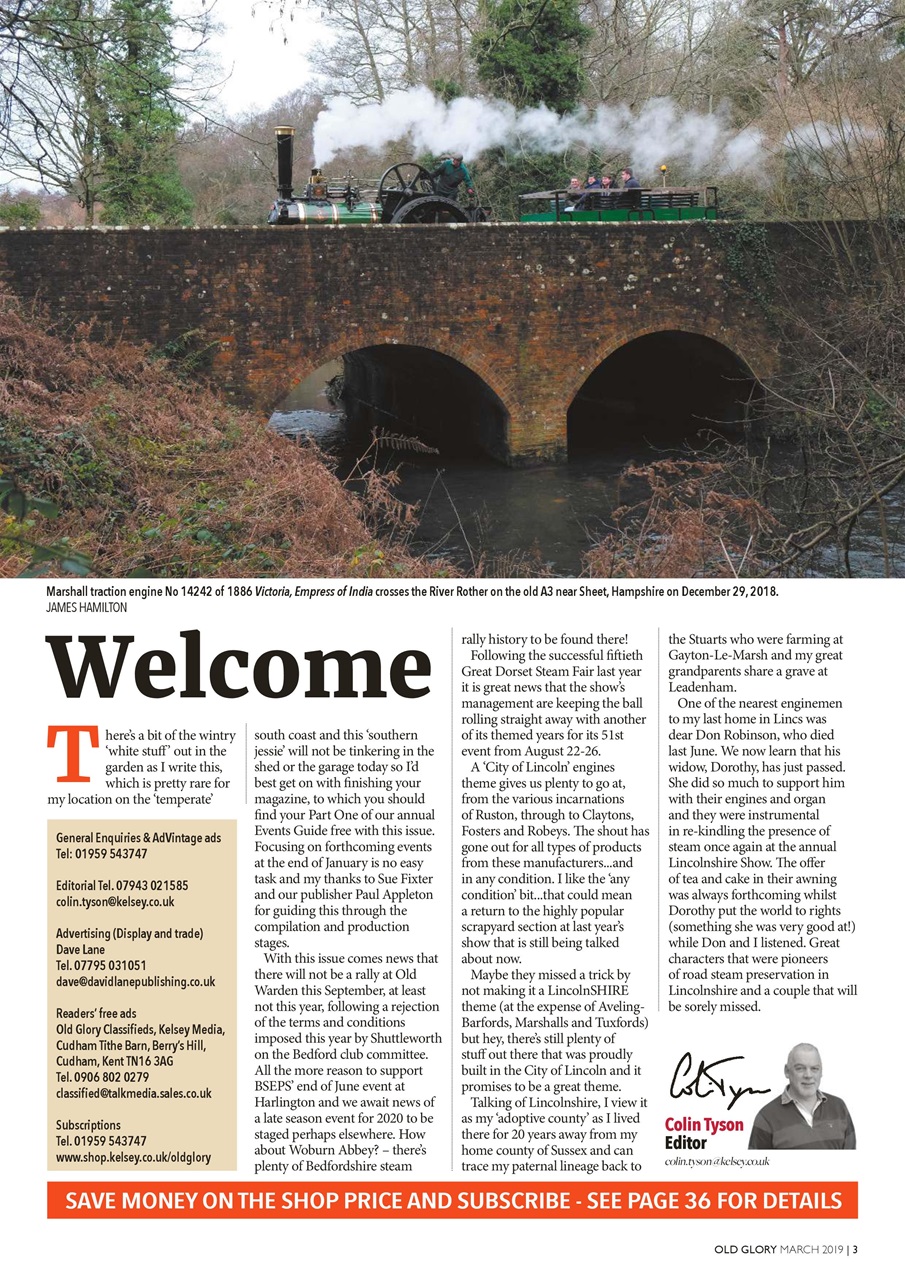 Old Glory Magazine Preview Pages