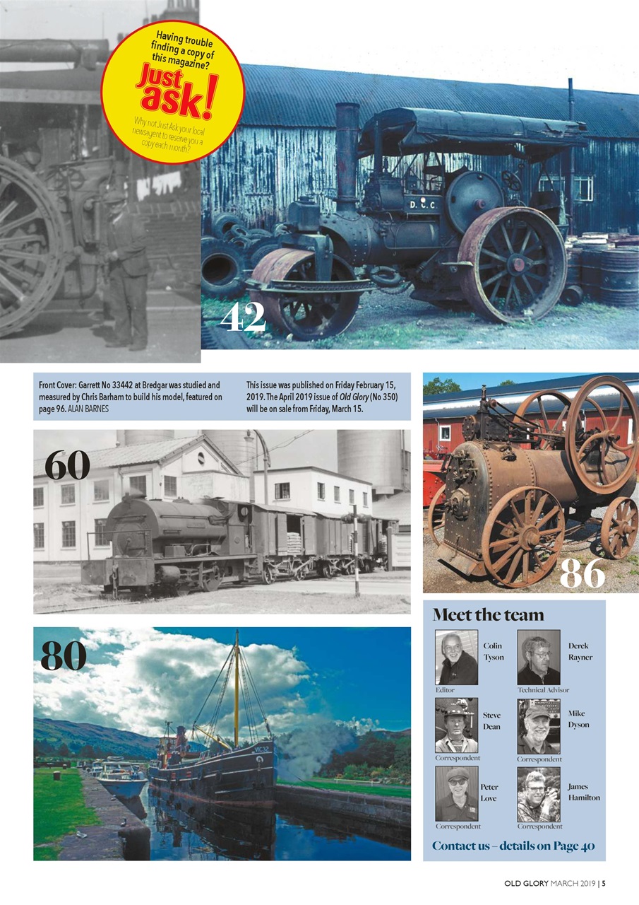 Old Glory Magazine Preview Pages