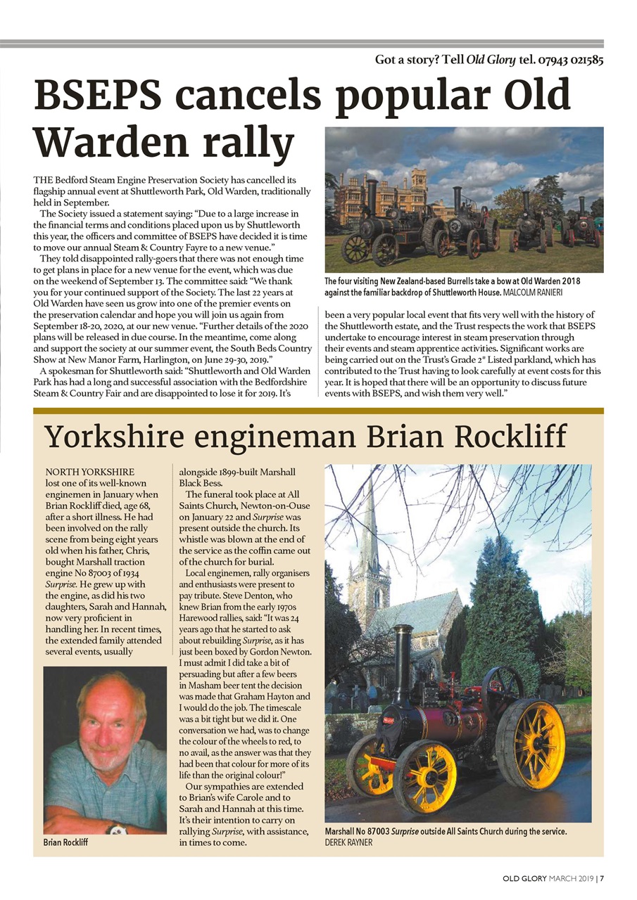 Old Glory Magazine Preview Pages