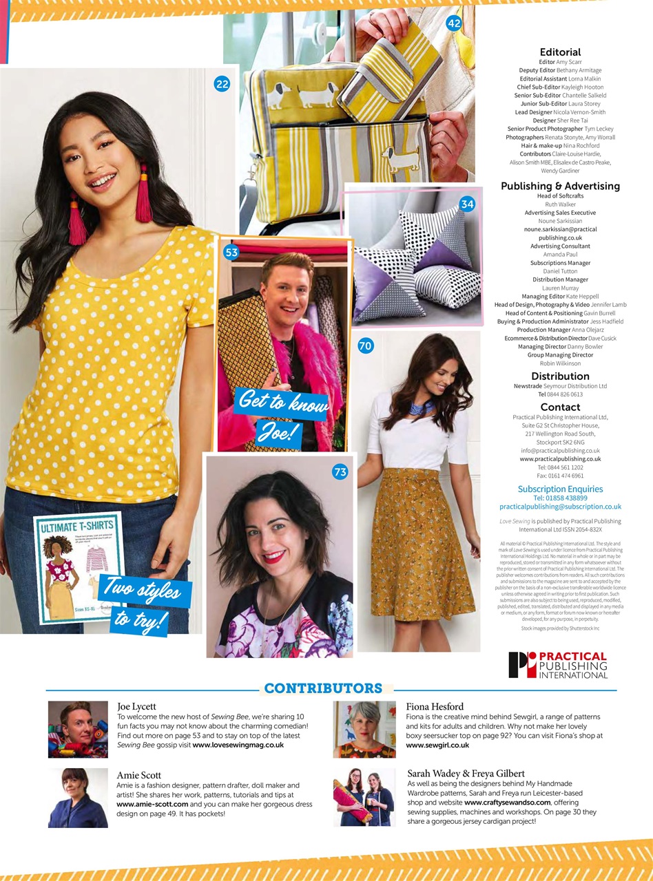 Love Sewing Preview Pages