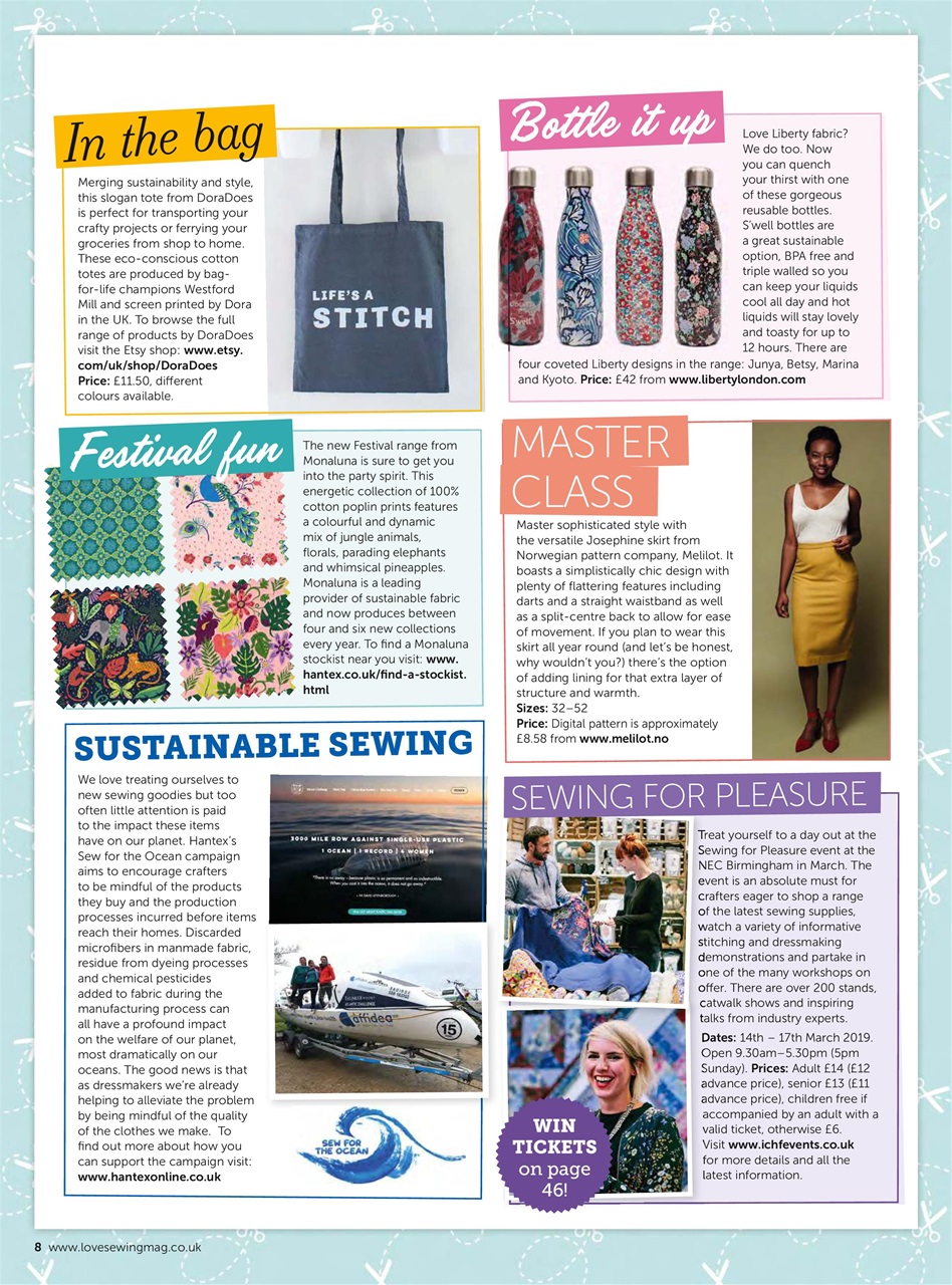 Love Sewing Preview Pages