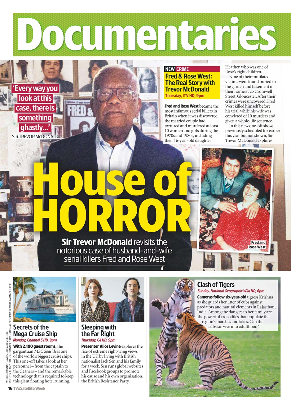 TV & Satellite Week Preview Pages