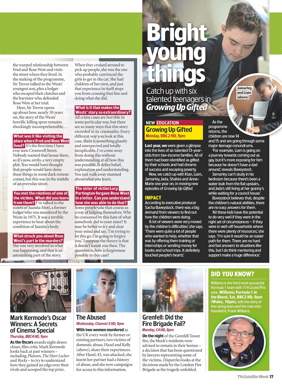 TV & Satellite Week Preview Pages