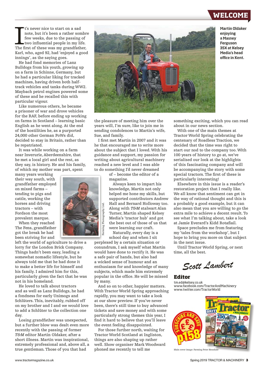 Tractor & Machinery Preview Pages