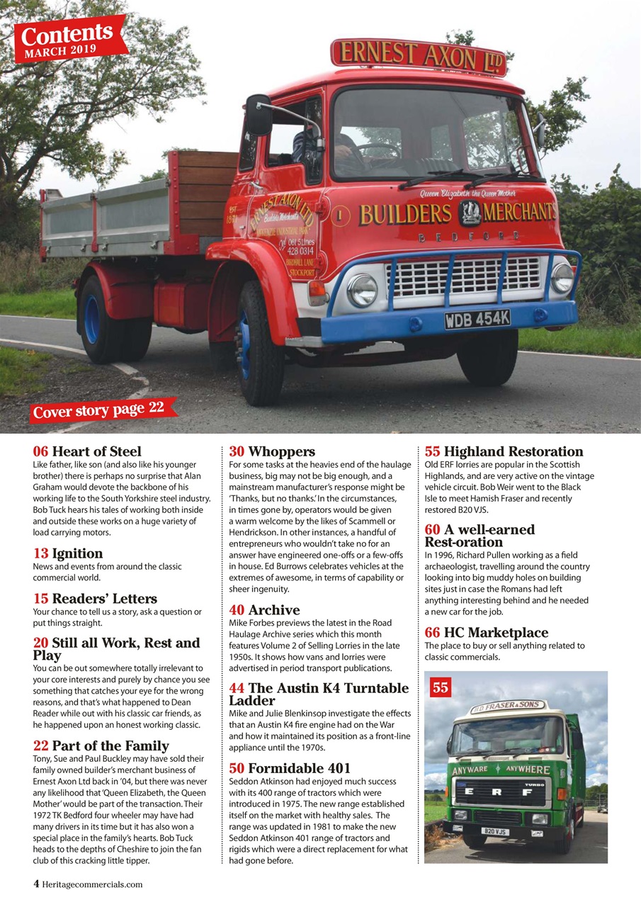 Heritage Commercials Magazine Preview Pages