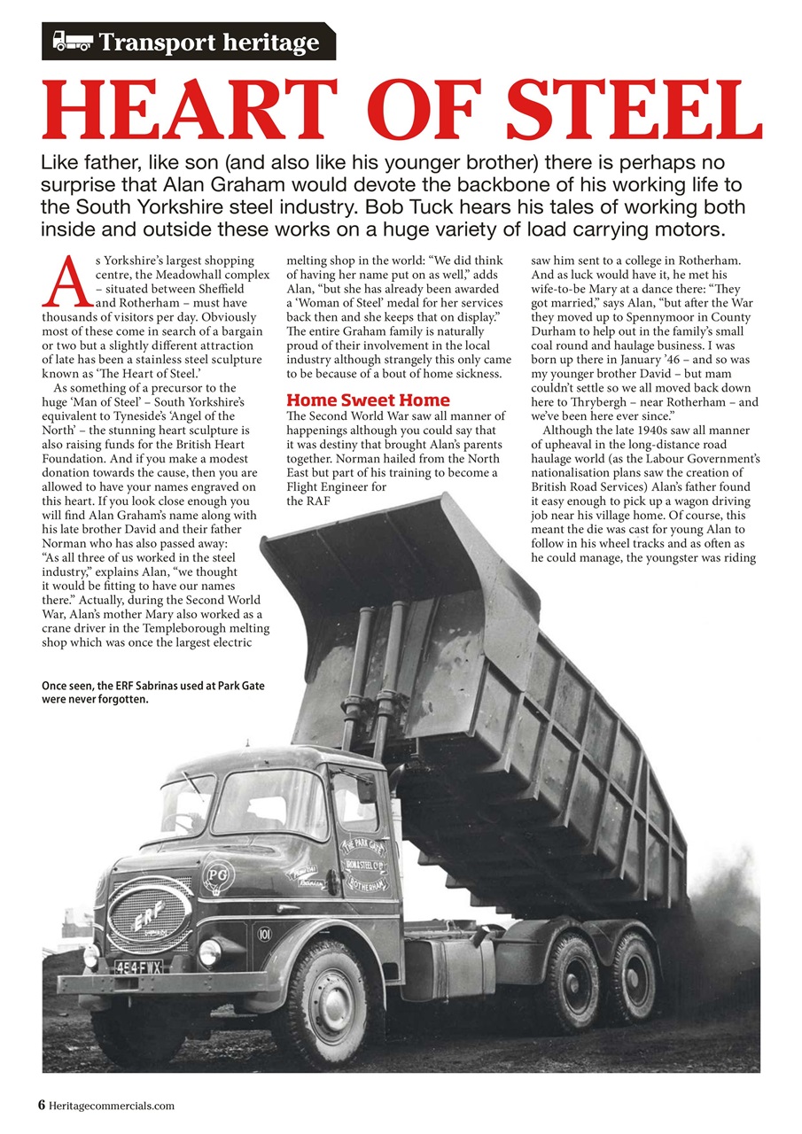 Heritage Commercials Magazine Preview Pages