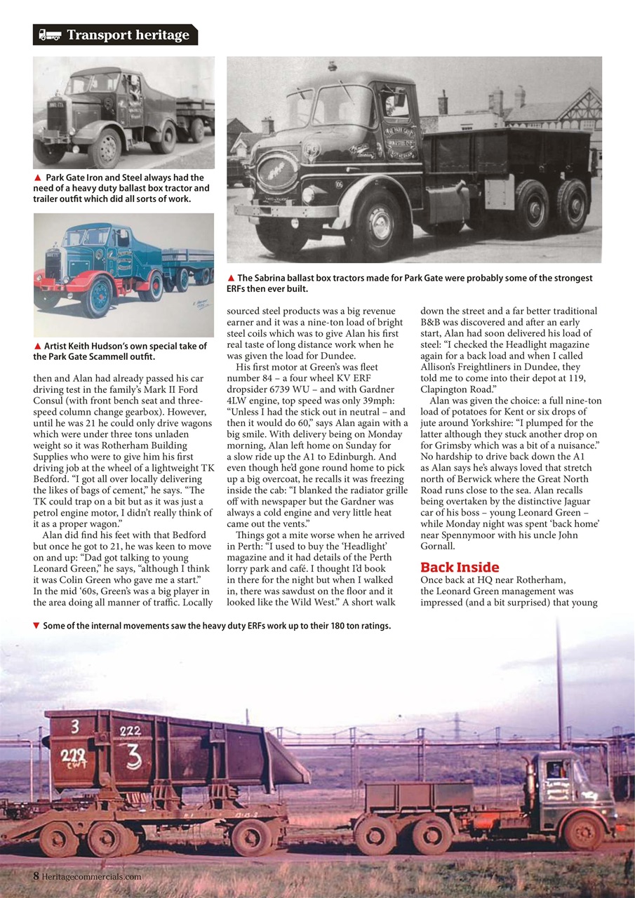Heritage Commercials Magazine Preview Pages