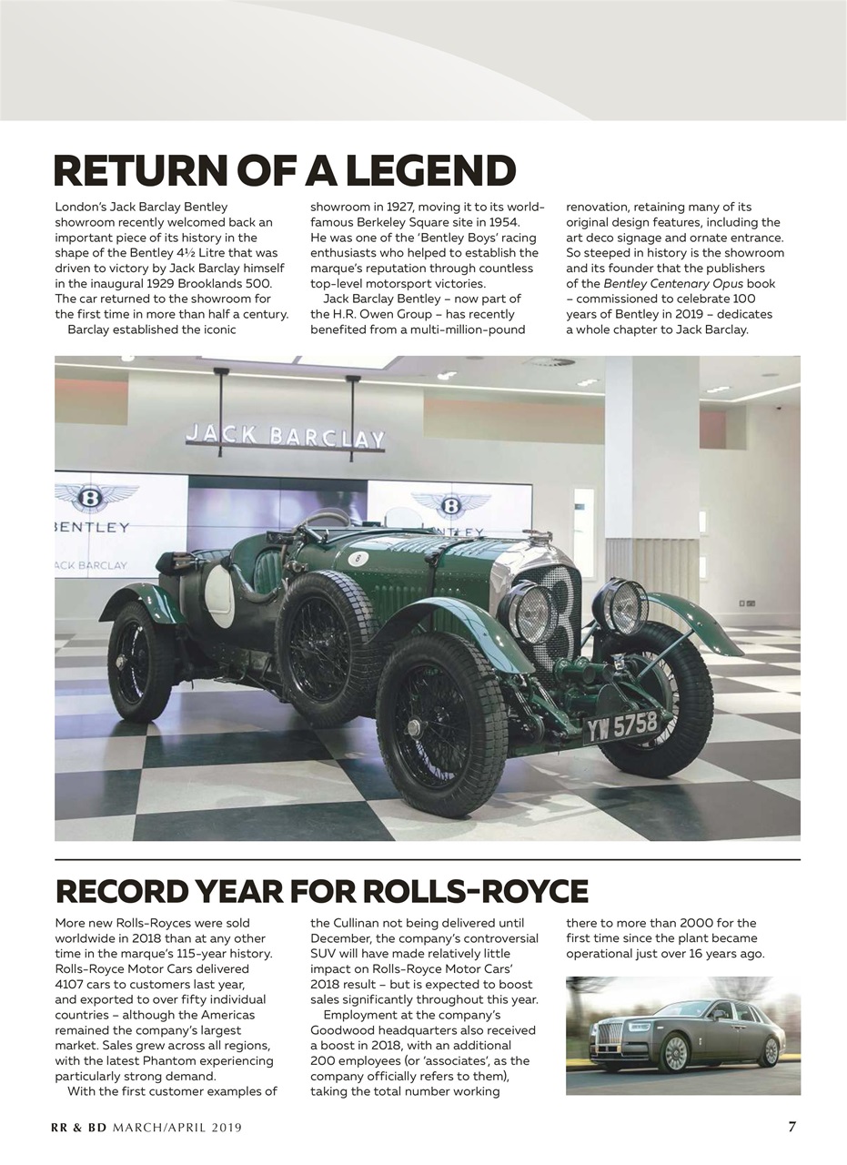 Rolls-Royce & Bentley Driver Preview Pages