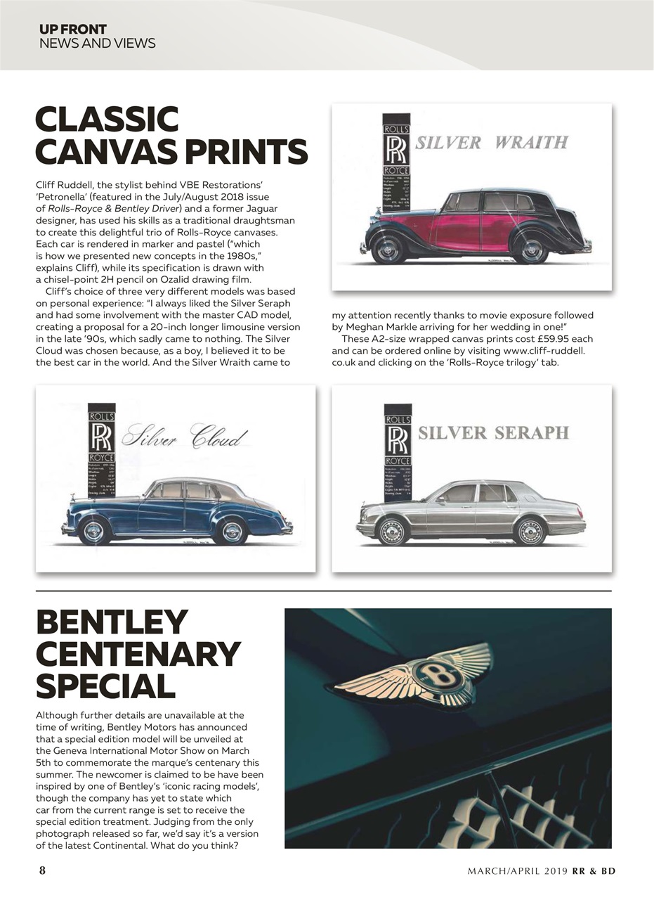 Rolls-Royce & Bentley Driver Preview Pages