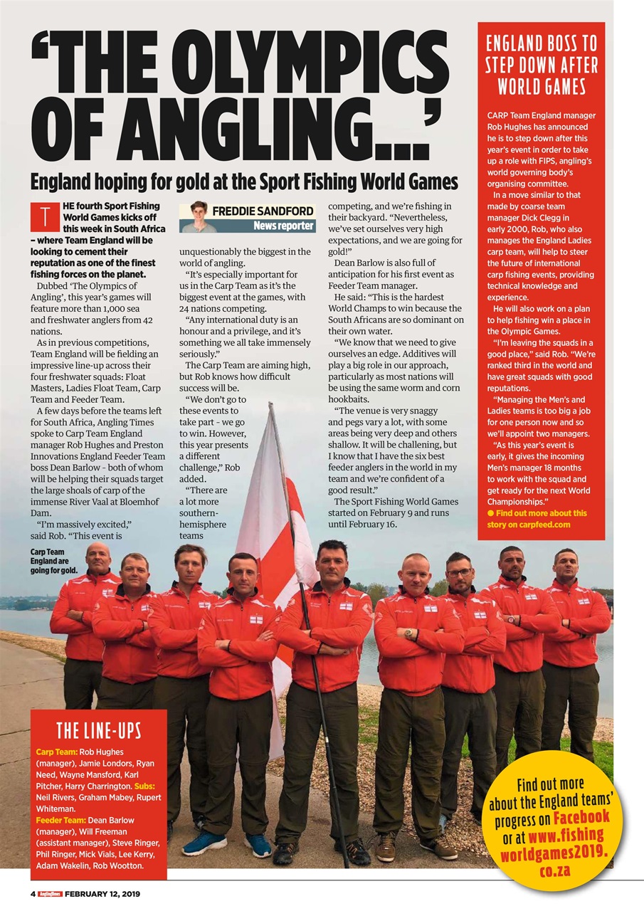 Angling Times Preview Pages