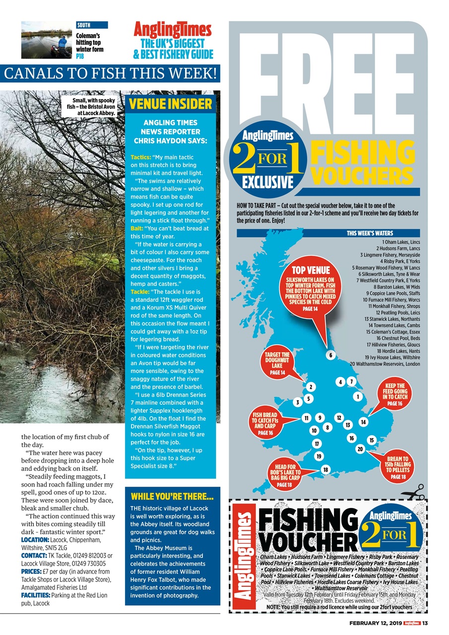 Angling Times Preview Pages