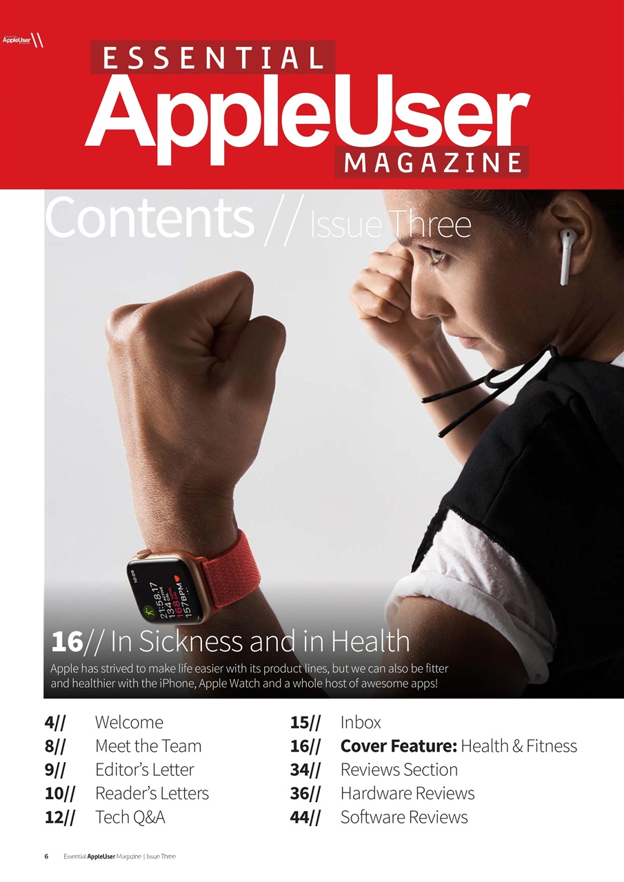 Essential Apple User Preview Pages