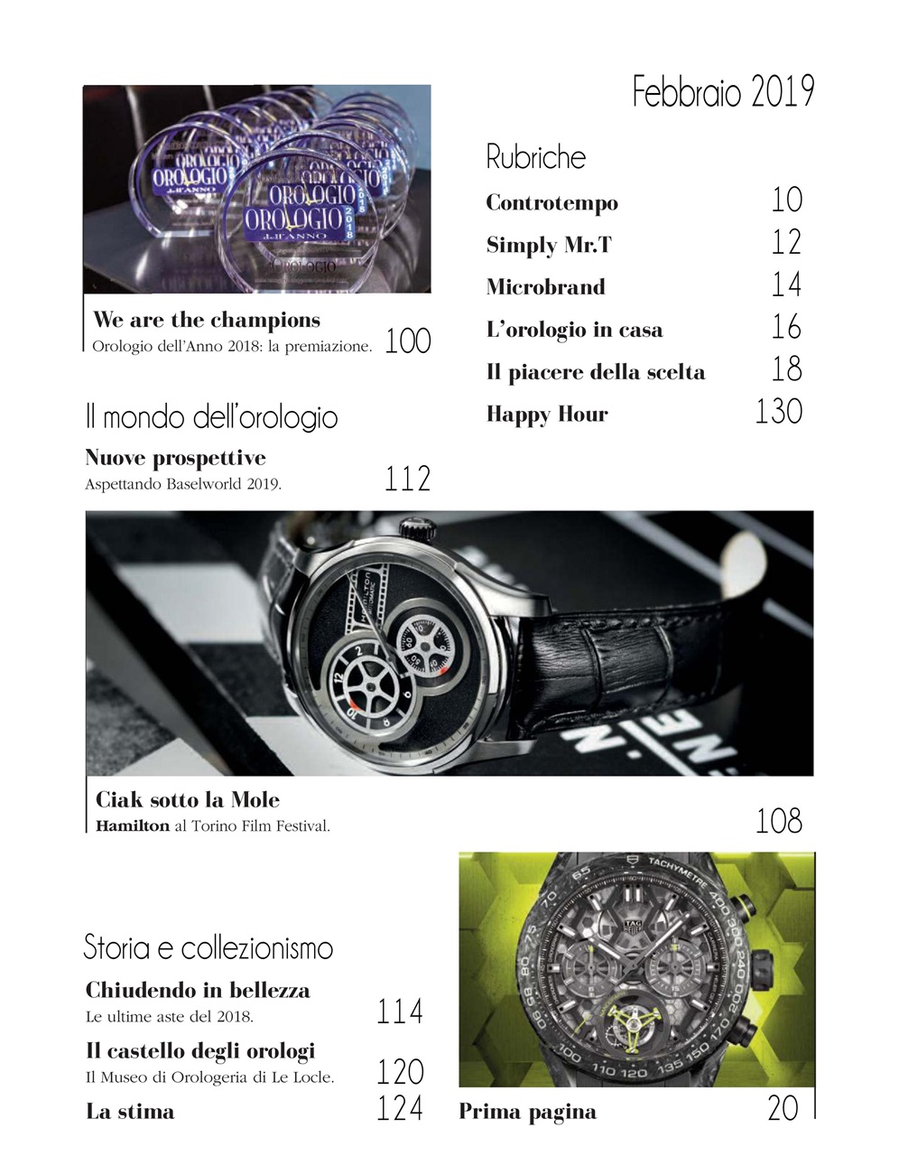 L'Orologio Preview Pages