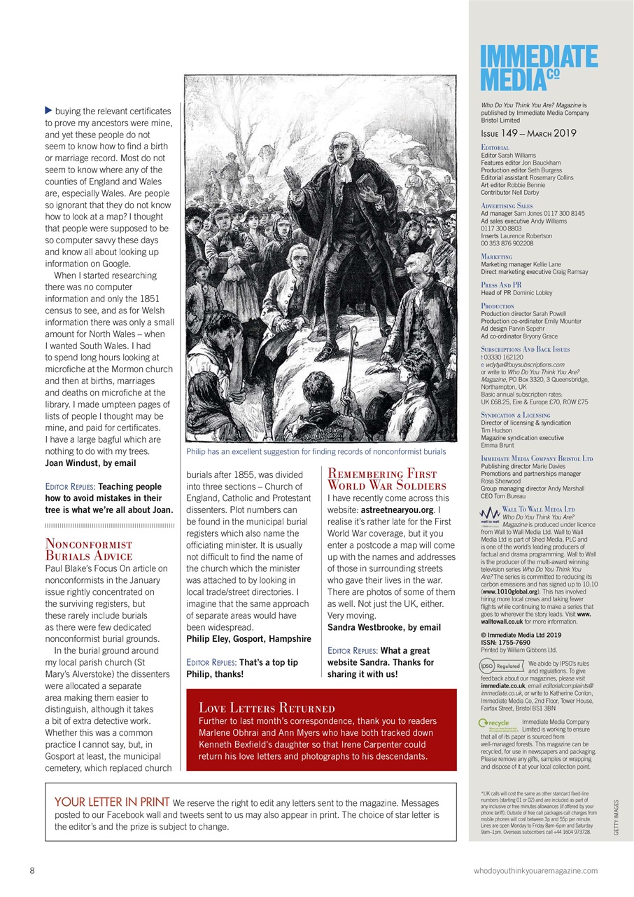 Who Do You Think You Are? Preview Pages