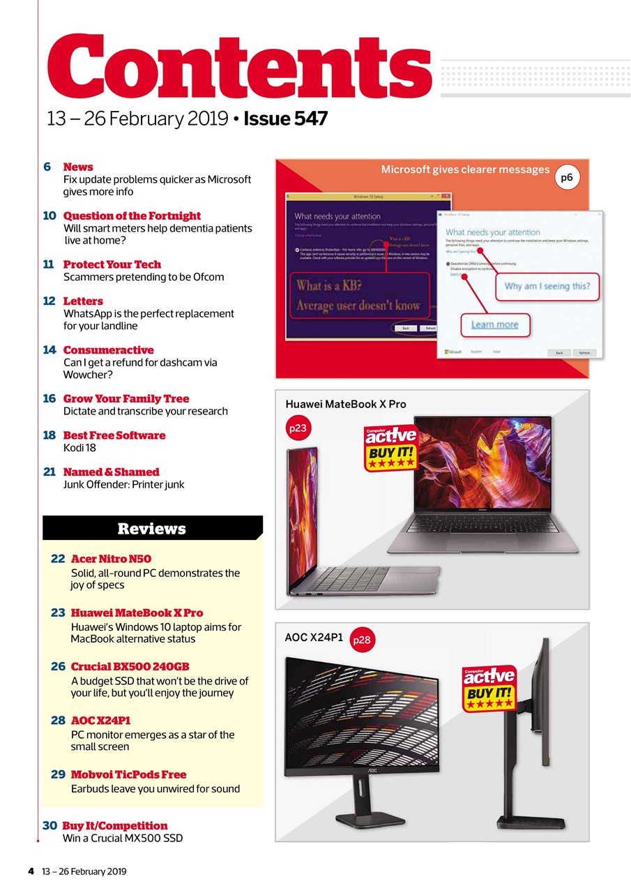 Computer Active Preview Pages