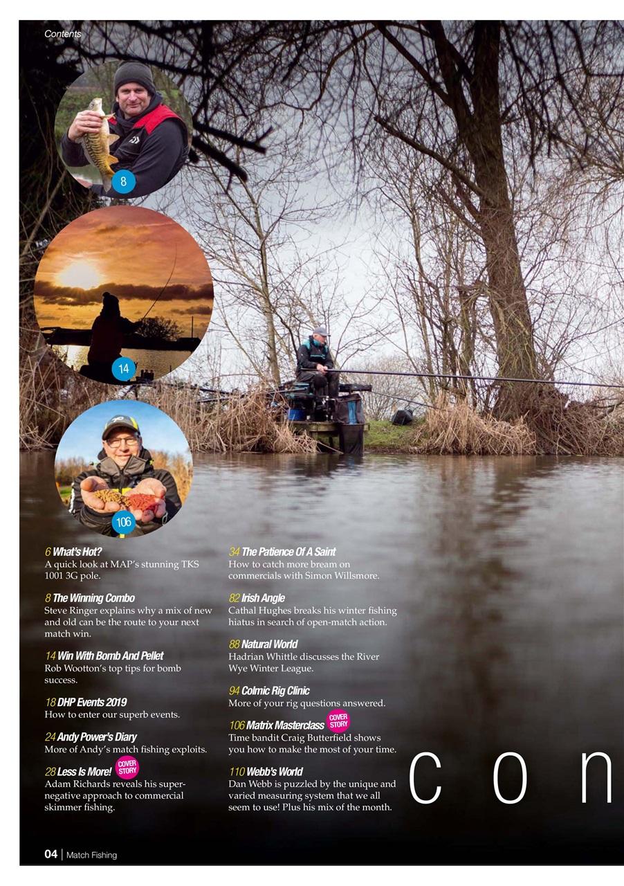 Match Fishing Preview Pages