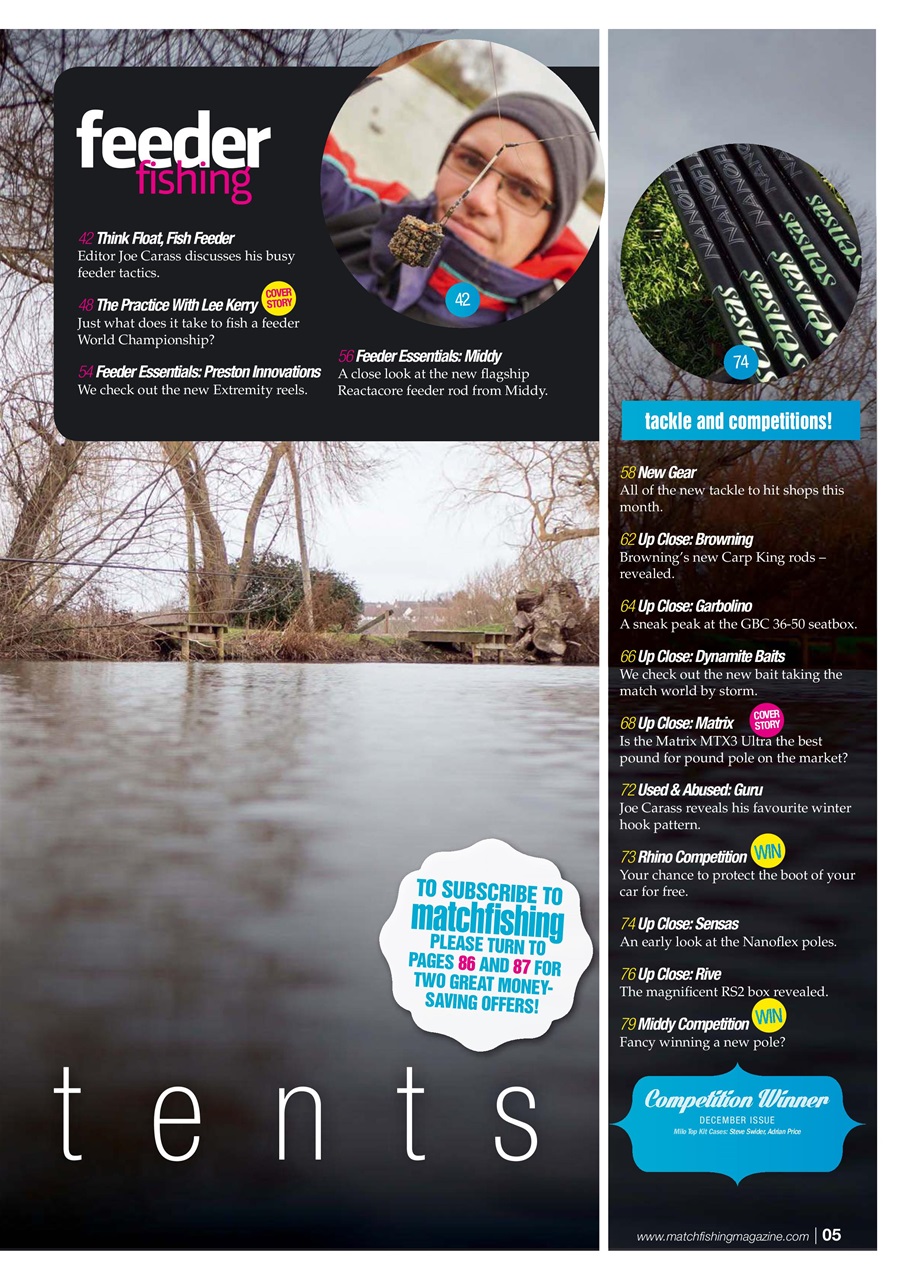 Match Fishing Preview Pages