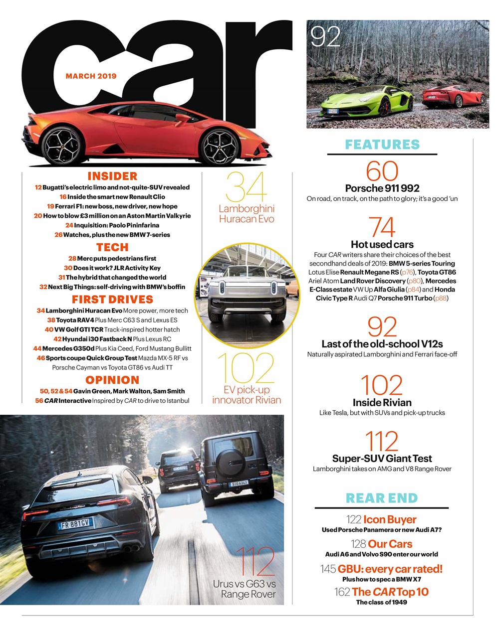 Car Preview Pages