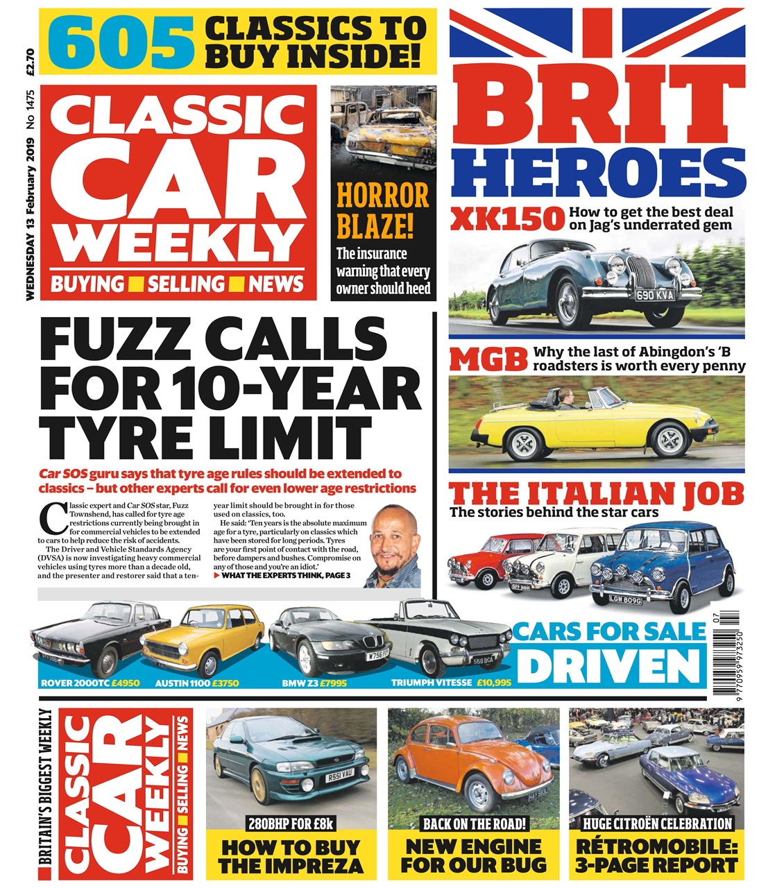 Classic Car Weekly Preview Pages
