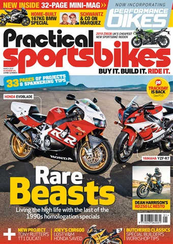 Practical Sportsbikes issue March 2019
