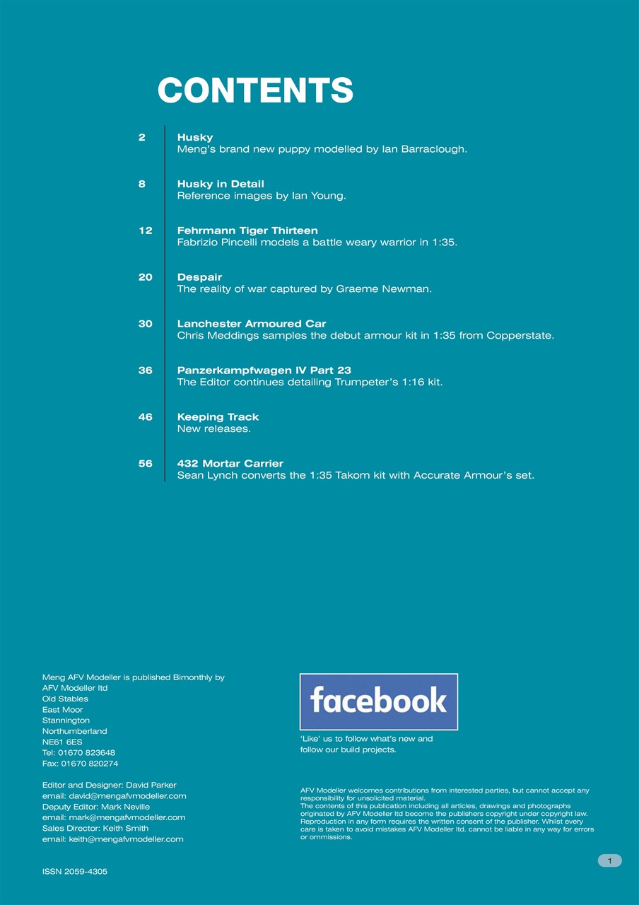 Meng AFV Modeller Preview Pages