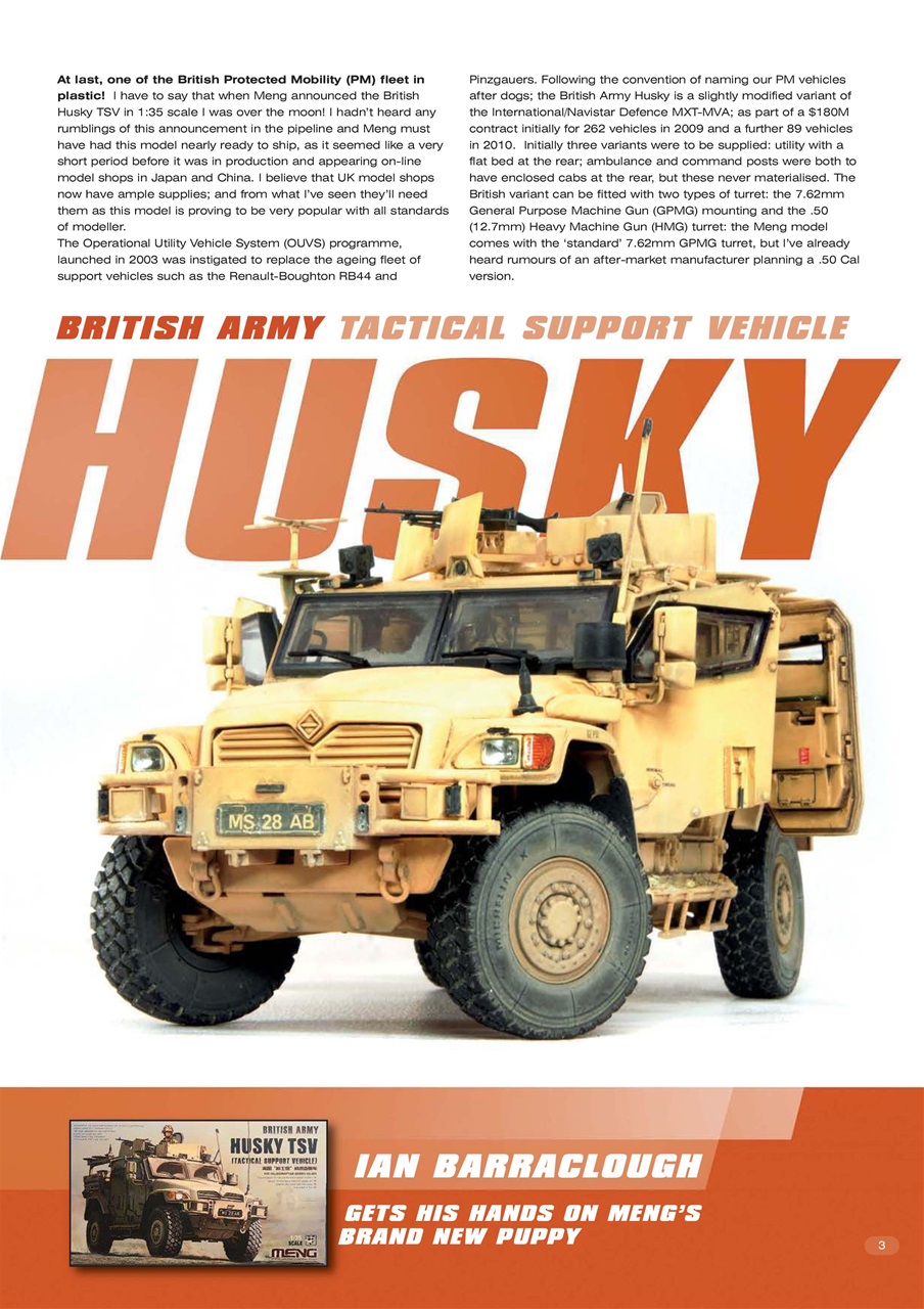 Meng AFV Modeller Preview Pages