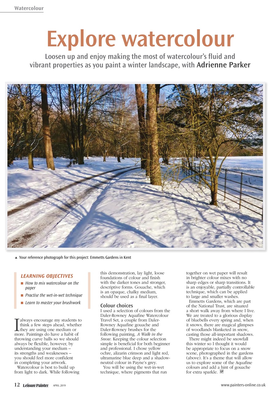 Leisure Painter & The Artist Preview Pages