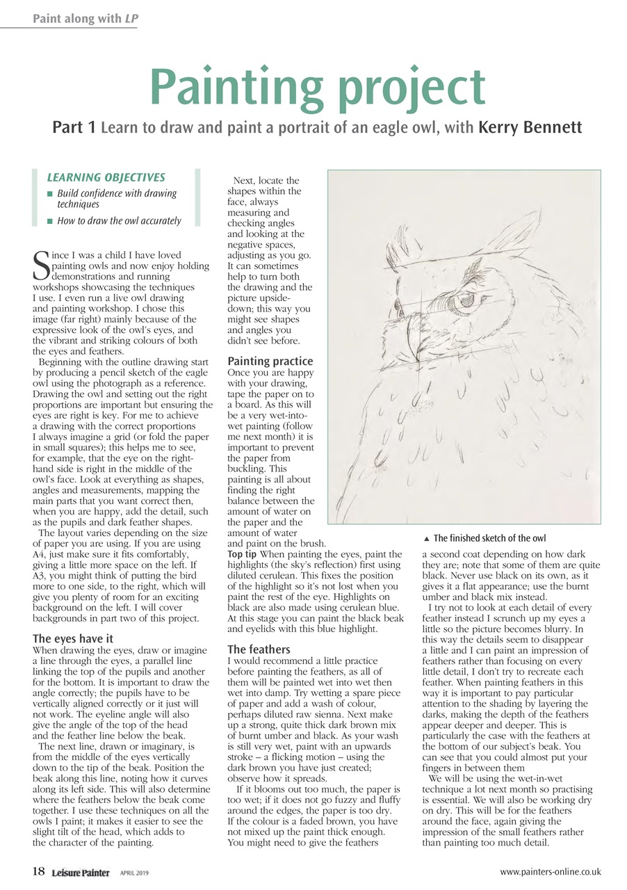 Leisure Painter & The Artist Preview Pages
