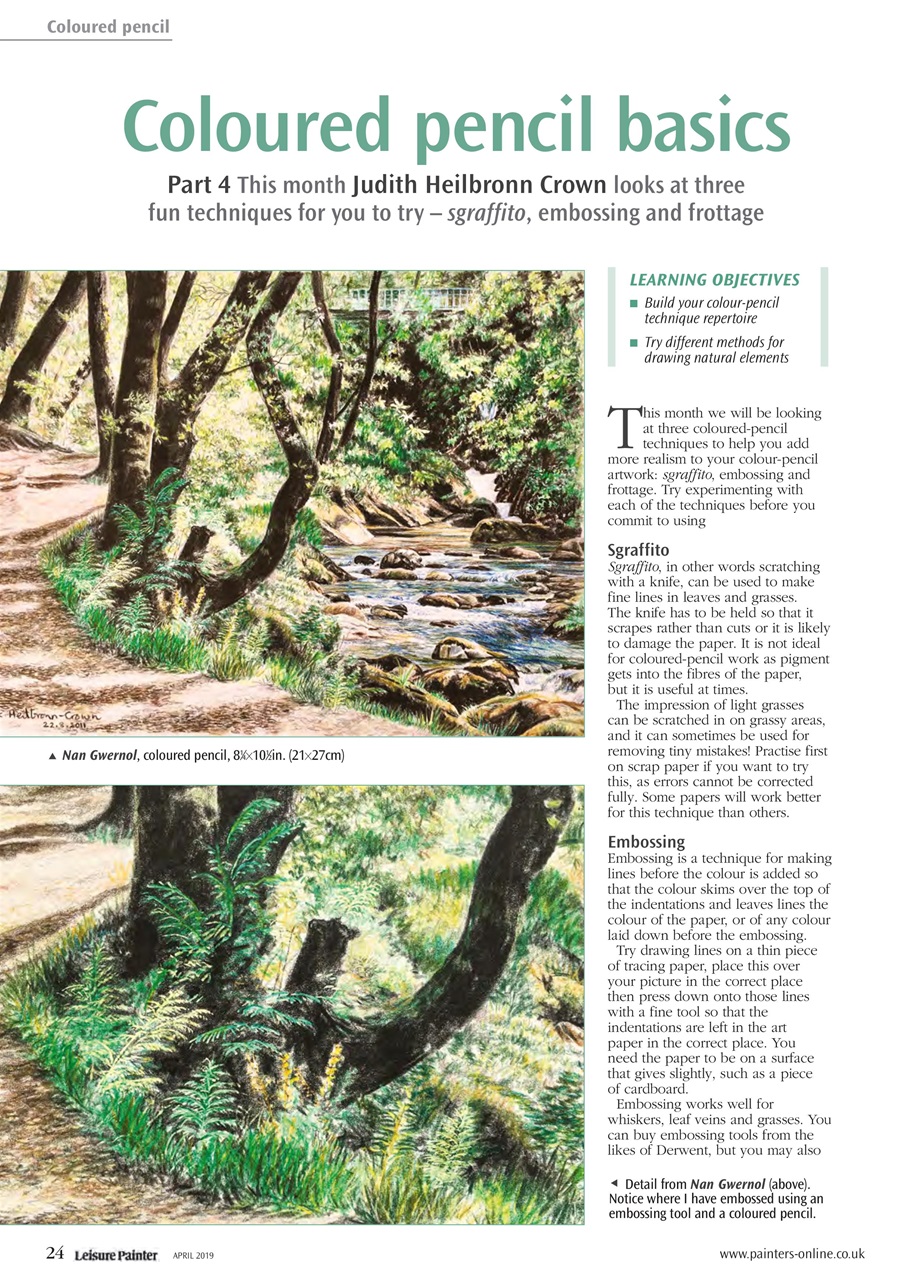 Leisure Painter & The Artist Preview Pages