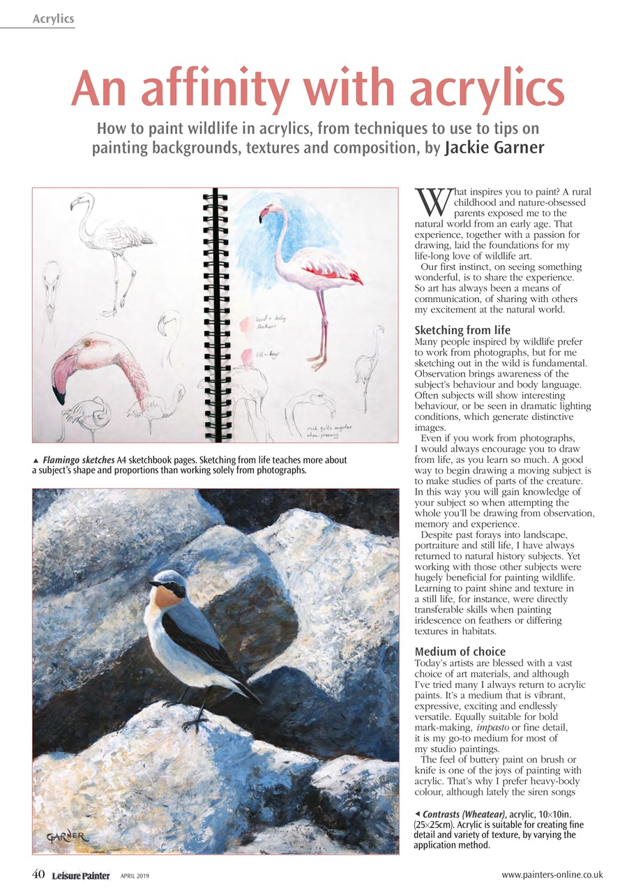 Leisure Painter & The Artist Preview Pages
