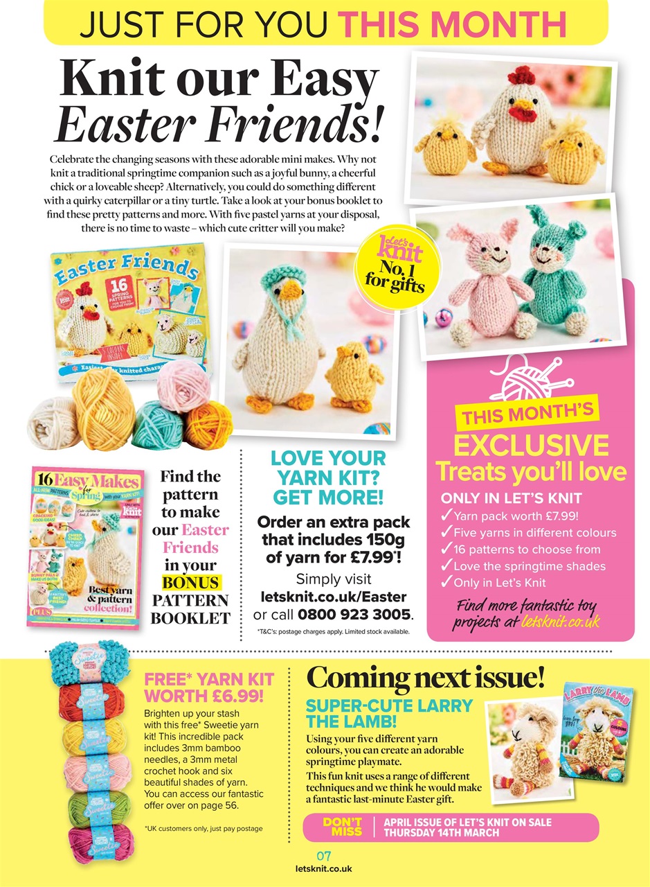 Let's Knit Preview Pages