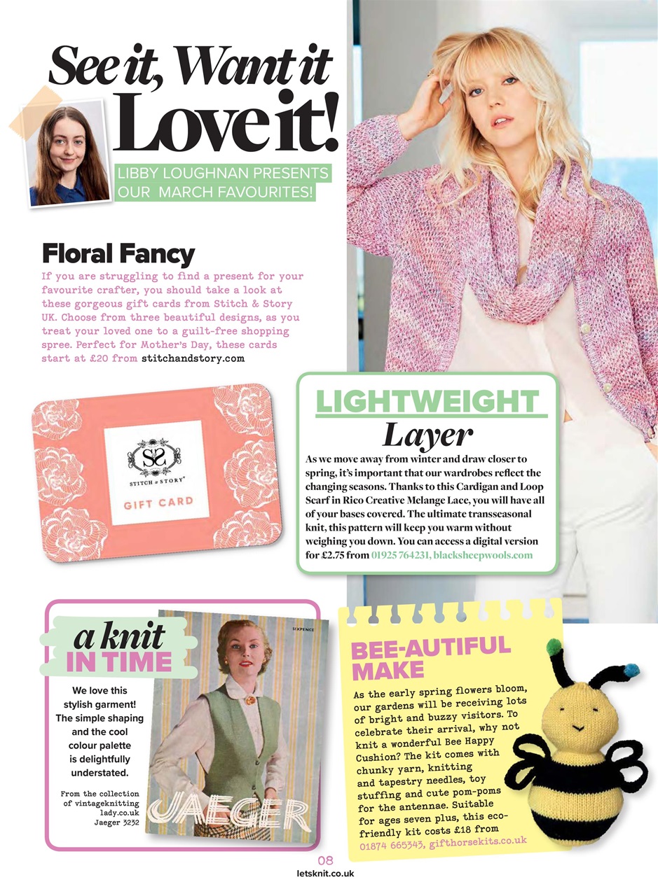 Let's Knit Preview Pages