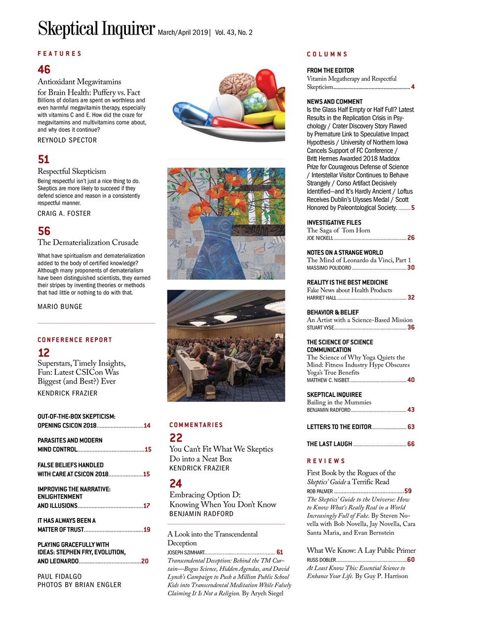 Skeptical Inquirer Preview Pages