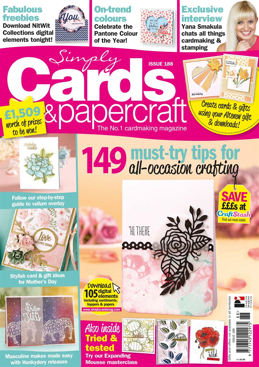 Simply Cards & Papercraft Preview Pages